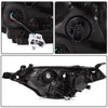 LSAILON LED Projector Headlights Fit For Toyota Corolla 2014-2016 Black