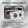 01232023 Firewall Pass Through for Holley Terminator X Max-Eliminates Gromet
