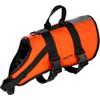 Baltic Standard Fastening Pet Buoyancy Aid with Strap - Orange,