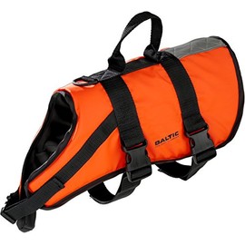 Baltic Standard Fastening Pet Buoyancy Aid with Strap - Orange, Small 3-8 Kg