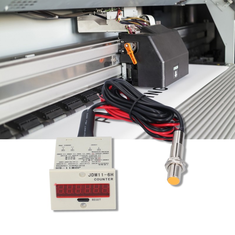BERM Digital Display Counter Sensor Level Contact Industrial Counting Panel