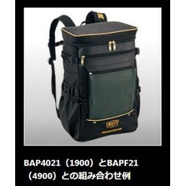 ZETT BAPF21 Baseball Pro Status Square Daypack Front Parts, Dark Green (4900)