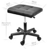 Footrest Under Desk Leg Rest Ottoman Adjustable Height Foot Stool