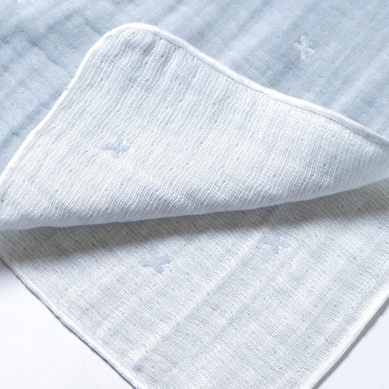 10mois 23151031 Cotton Tencel Triple Gauze Bathing Gauze Handkerchief Set,