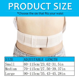 Peritoneal Mesh Breathable PD Belts Dialysis Catheter Accessories Supplies Soft Transfer Set Holder Protector Belts for Stomach Feeding Peg J Tube Women Men Adults Belt,G Tube Holder Belt(Beige) (M)