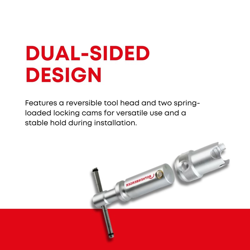 Rothenberger 70439" Ro-Quick Valve Key Set, Silver