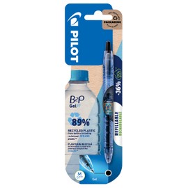 Pilot Pen 2719701BC - B2P Bottle to Pen Gel Pen Begreen M 0.7 mm Black