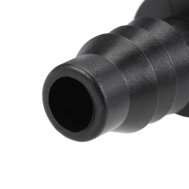 sourcing map Barb Drip Pipe End Closure Cap 4mm and