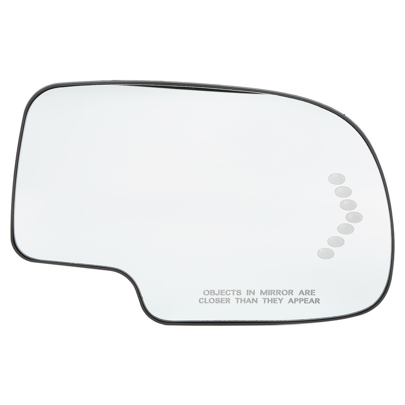 Side Heated Mirror Glass Rear View Mirror Glass with LED