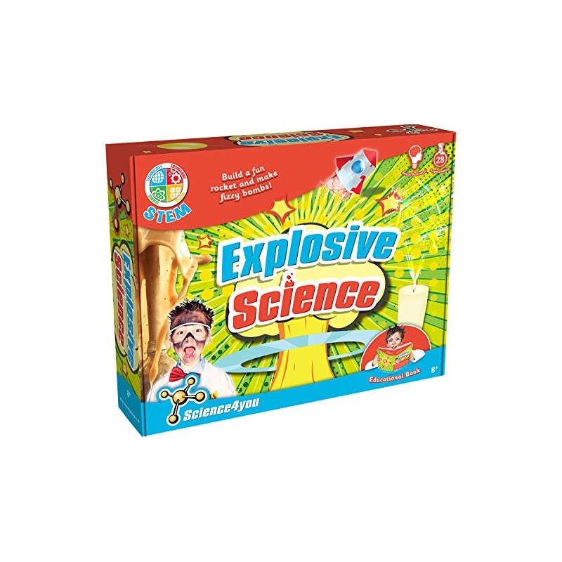 Science4you Explosive Science Kit Educational Toy STEM Toy