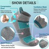 Anlisim Merino Wool Ankle Hiking Socks Compression Warm Thermal Winter
