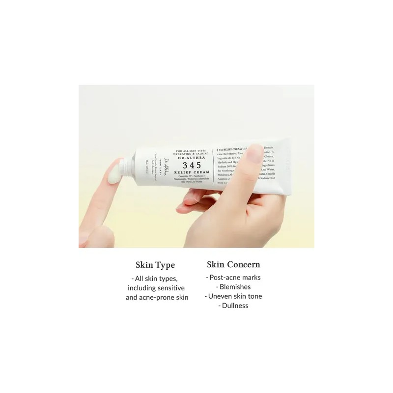 Crema Facial Alivio Antiacné De Aceite Dr.althea Lab Pro 345