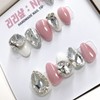 Yuri Yeori Full Stone Handmade Nail Tips - I want