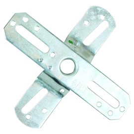 Jandorf Crossbar 4in Offset 1/8ip Zinc (60205)