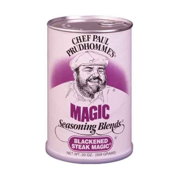 Chef Paul Prudhomme's Magic Seasoning Blends ~ Blackened Steak Magic, 20-Ounce Canister