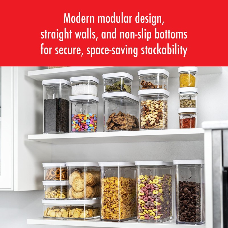ZWILLING Fresh & Save CUBE Storage Organizer, 2S, 0.875-qt, Pantry