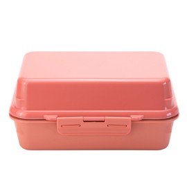 Miyoshi Seisakusho 0101-0186 GEL-COOL Lunch Box, Integrated Ice Pack, Macaron PK Deli