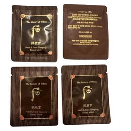 The history of Whoo Neck & Face Sleeping Repair Mask 2.5ml x 30 Pcs (75ml)
