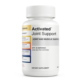 Activated Joint Support Supplement – Advanced Joint and Muscle Relief for Women & Men – Glucosamine, Chondroitin, MSM, Green Lipped Mussel (90 Count)