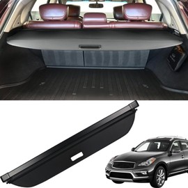 Maretoo Cargo Cover for 2019 2020 2021 2022 2023 2024 nfiniti QX50 Accessories Retractable Trunk Cover Security Shield Shade Trunk Cover