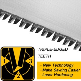 SHIND 18-Inch Professional Hand Saw with High Carbon Steel Blade, Ergonomic Non-Slip Handle for Woodworking, Cutting Wood, Plastic, and Drywall - Durable & Lightweight for Precision Cuts