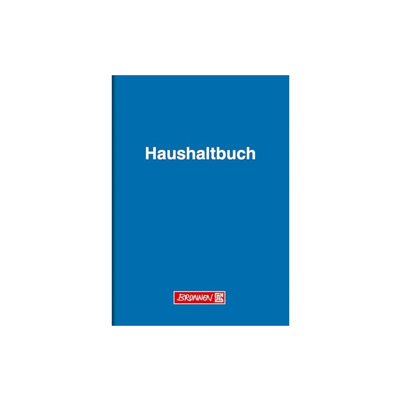 Brunnen 1010161 Business Book Household Book Glossy Cardboard with Expense