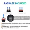 CEXHEHD For 2007-2013 Toyota Tundra Halogen Headlight Light Bulbs Combo,