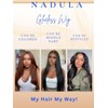 Nadula Bye Bye Knots Yaki Straight Glueless Wig Human Hair