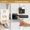 ARPHA 5-in-1 Door Lock Password Fingerprint APP Control Keyless Entry