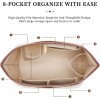 Longchamp 롱샹 르 플리지 L 백용 펠트 지갑 정리함 삽입물