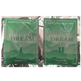 Dream Dream Pedicure Smashed Crystal Jelly Foot Bath Set I & II (Green Tea)