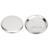 Badge Making Parts, 100 Sets 56mm/2.2inch Blank Badge Pin Button