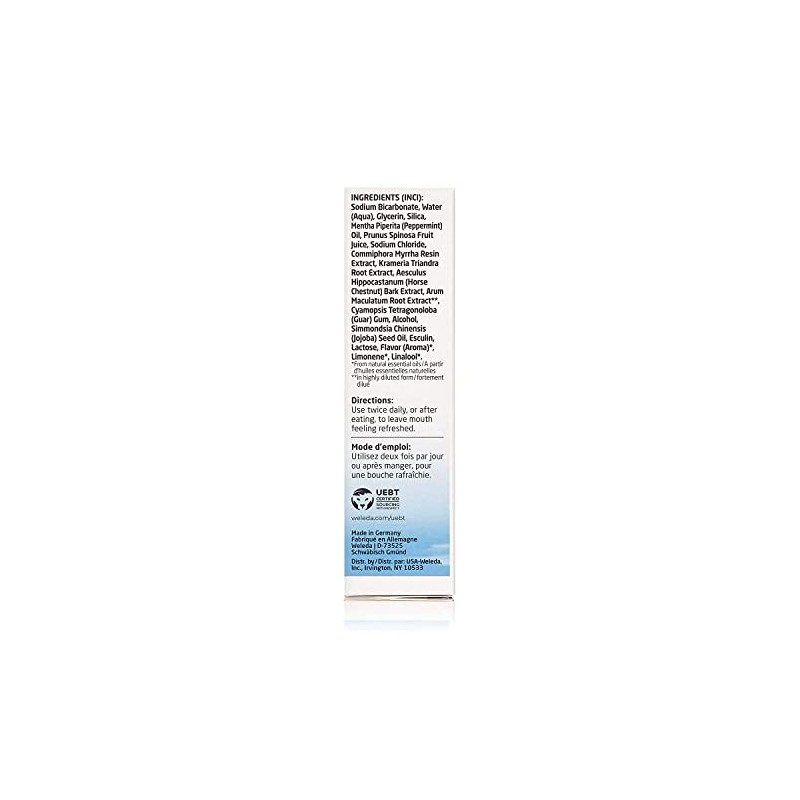 Weleda Natural Salt Toothpaste. 2.5 Fluid Ounce (Pack of 3)