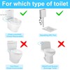 Toilet Flush Valve Replacement Kit 2 Inch Universal Water-Saving Toilet