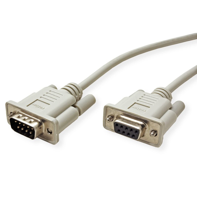 Roline Serial Connection Cable [1x D-SUB Plug 9-Pin - 1x