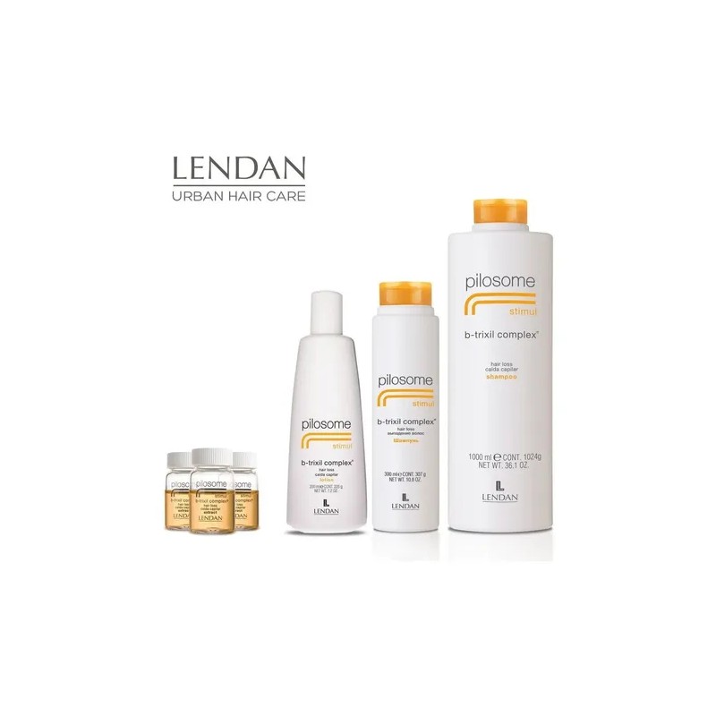 Lendan Pilosome Shampoo 1l + Loción Anticaída Cabello 200ml