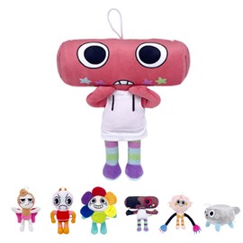 HYDTQCL Dandy Horror Games Plush 30 cm Dandys World Plush for Boys Girls Kids Fans Birthday Gift (D)