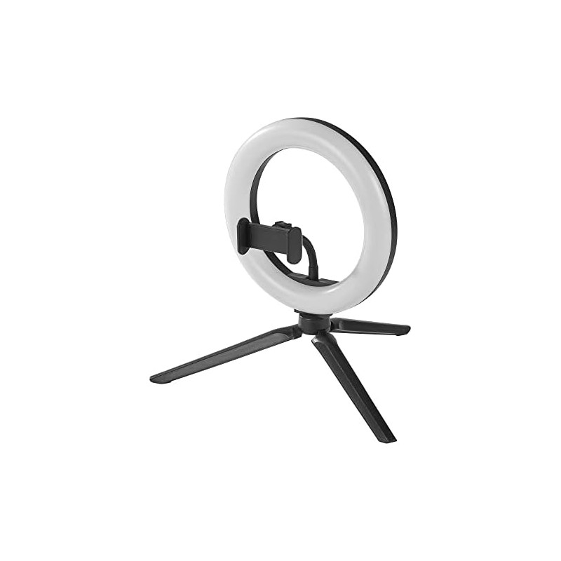 LEDVANCE Mobile Camera Light Ring Desktop, 5.5 W, Negro