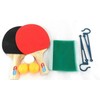 MantraRaj Table Tennis Rackets Set 2 Paddle Bats 3 Balls