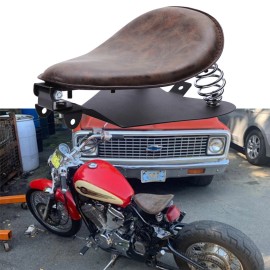 JMTBNO Retro Motorcycle Solo Seat Spring Bobber Base For Honda Shadow VLX 600 VT 600 US