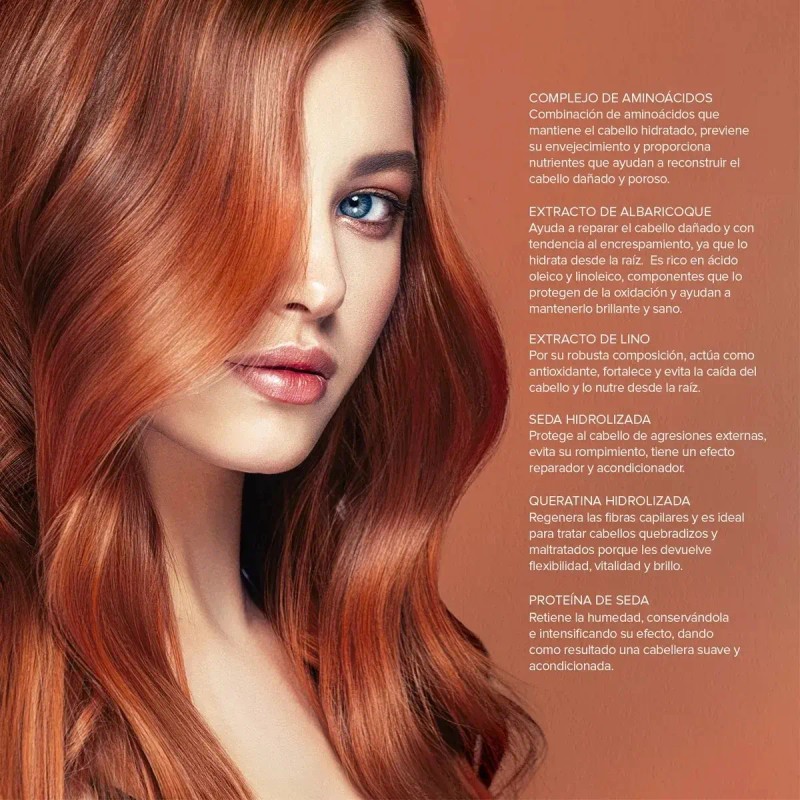 Acondicionador Matizador Para Cabello Cobrizo Terramar