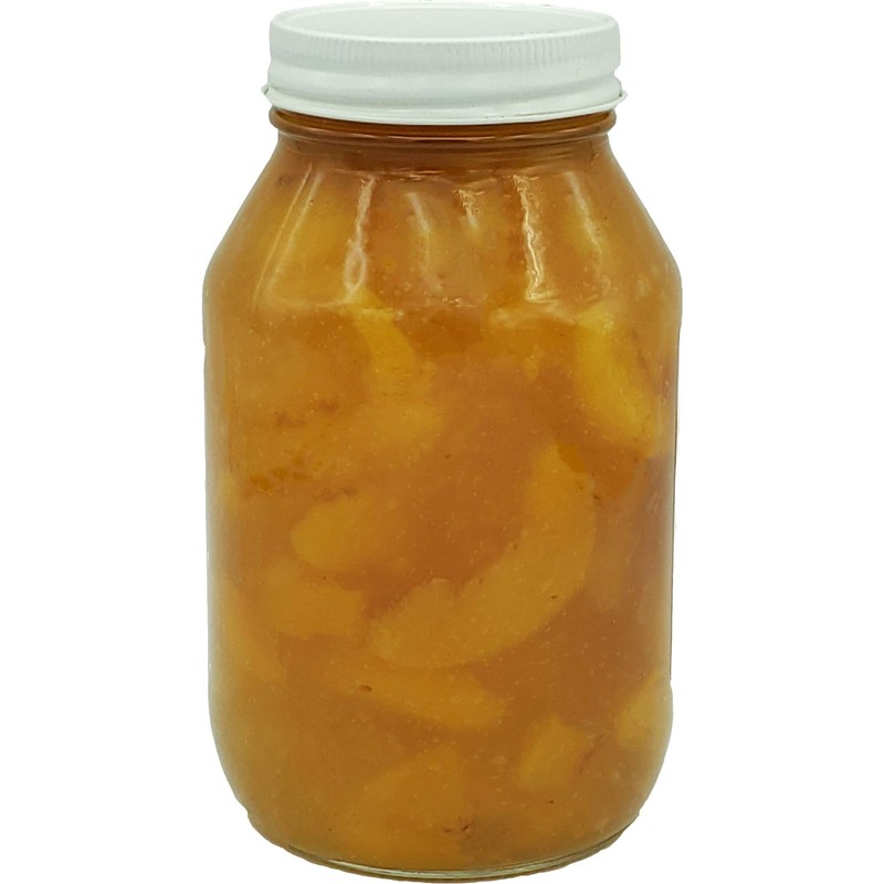Amish Pie Filling No Sugar Added Peach- TWO 32 Oz