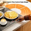 FEPPO Electric Warming Tray with Independent Temp & Timer Control,