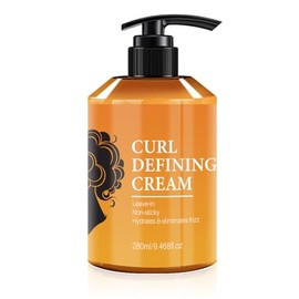 Moroccan Curl Defining Cream Hydrating Argan Oil Hair Mask Curl Cream for Enhances Wavy Hair and Curly Hair