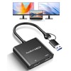 avedio links USB C/USB 3.0 to HDMI Splitter Extended Display,