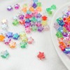 Daiyifiy 400Pcs Acrylic Star Beads, AB Colors Star Shape Beads