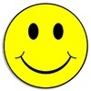 Smiley Face - 3 Pack Circle Stickers 3 Inch -