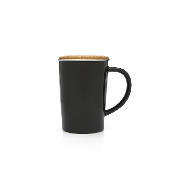 Bredemeijer Black Tea Cup with 400ml Filter and Bamboo Lid