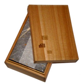 Gyokodo Incense Sticks - Wooden Forest - Hand Bunko Style - Paulownia Box #6252