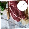 Levemolo Stainless Steel Meat Flipper Hook BBQ Food Turner for